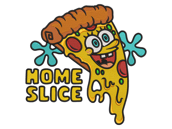Cartoon-Inspired SpongeBob Embroidery Design File main image - This Cartoon embroidery designs files featuring SpongeBob from SpongeBob SquarePants. Digital download in DST & PES formats. High-quality machine embroidery patterns by EmbroPlex.