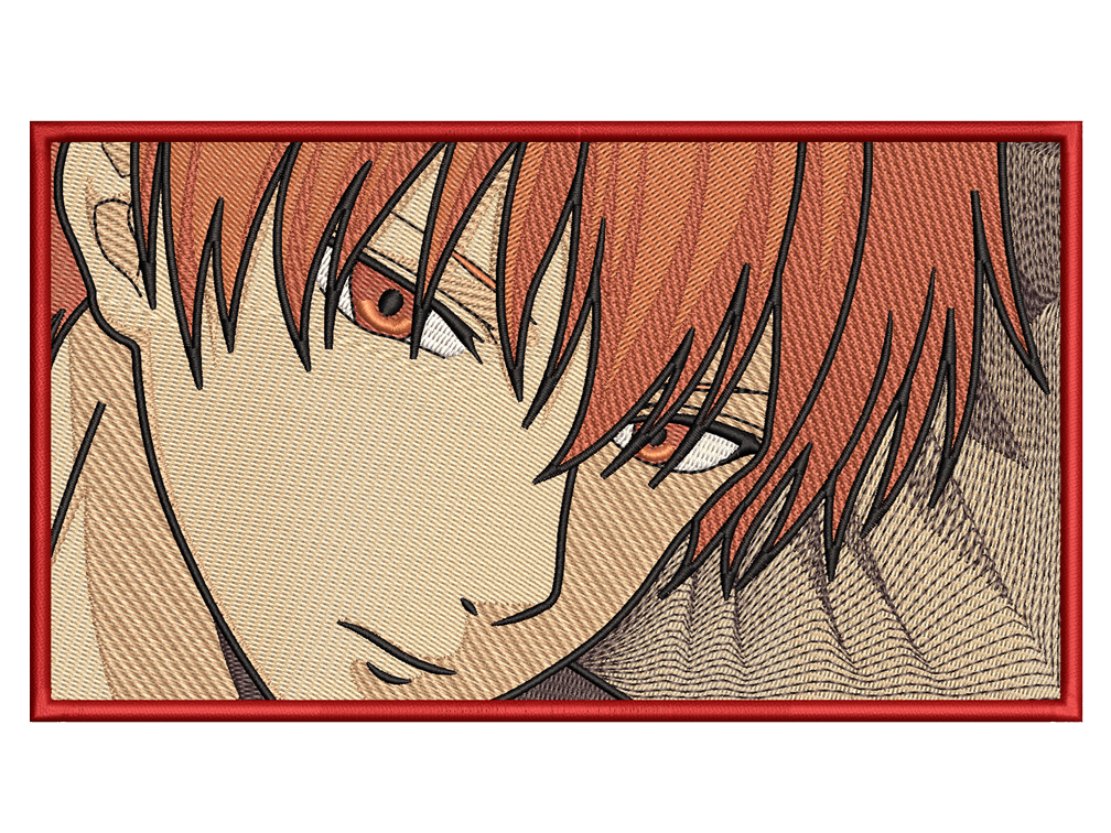 Anime-Inspired Takumi Usui Embroidery Design File main image - This anime embroidery designs files featuring Takumi Usui from Maid Sama. Digital download in DST & PES formats. High-quality machine embroidery patterns by EmbroPlex.