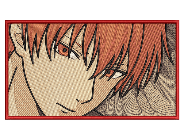 Anime-Inspired Takumi Usui Embroidery Design File main image - This anime embroidery designs files featuring Takumi Usui from Maid Sama. Digital download in DST & PES formats. High-quality machine embroidery patterns by EmbroPlex.