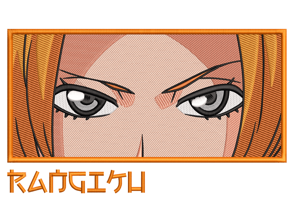 Rangiku Matsumoto Embroidery Design File (Anime-Inspired)