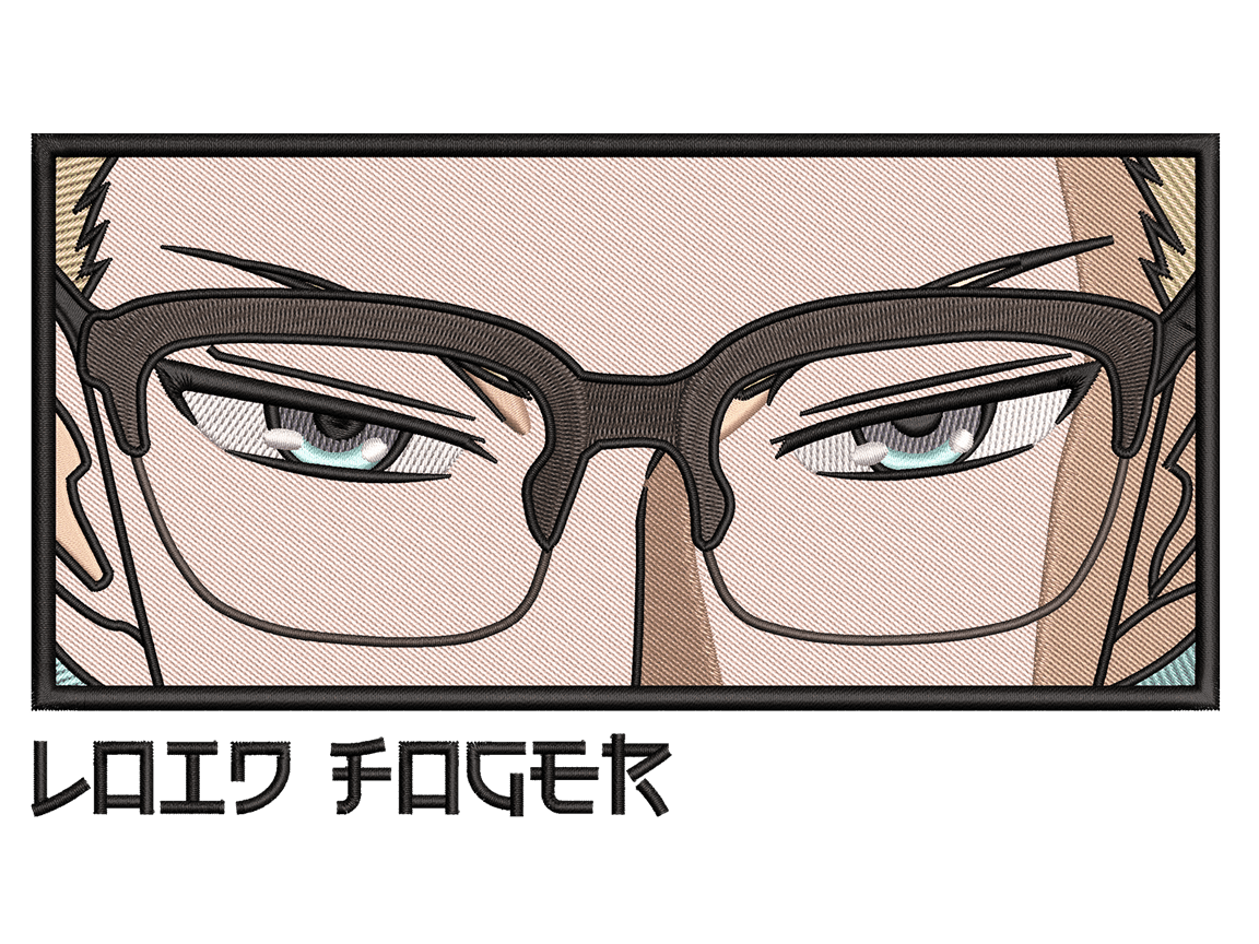 Anime-Inspired Loid Forger Embroidery Design File main image - This anime embroidery designs files featuring Loid Forger from Spy x Family. Digital download in DST & PES formats. High-quality machine embroidery patterns by EmbroPlex.