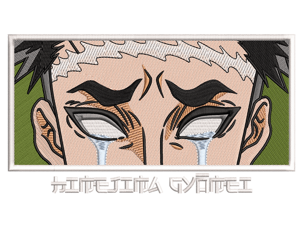 Anime-Inspired  Hashira Stone Embroidery Design File main image - This anime embroidery designs files featuring  Hashira Stone from Demon Slayer. Digital download in DST & PES formats. High-quality machine embroidery patterns by EmbroPlex.