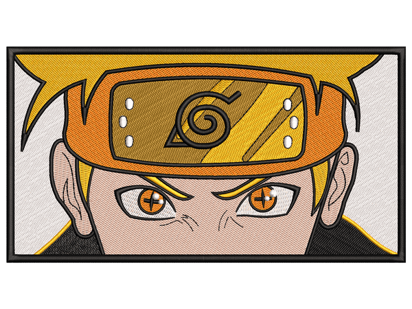 Anime-Inspired Anime Embroidery Design File main image - This anime embroidery designs files featuring Naruto from Naruto. Digital download in DST & PES formats. High-quality machine embroidery patterns by EmbroPlex.