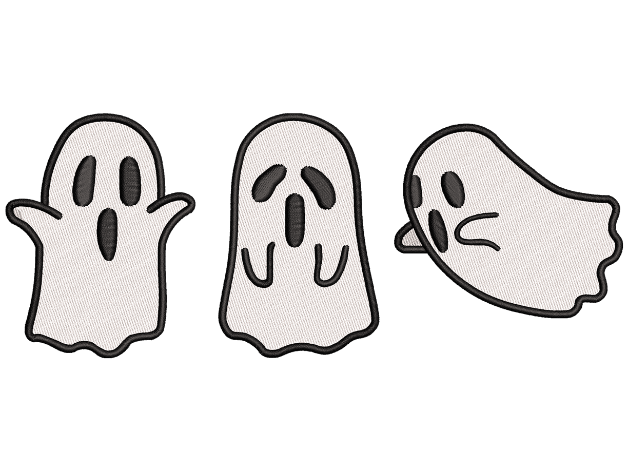 Desenhe Obby Embroidery Design File main image - This embroidery designs files featuring Desenhe Obby from Halloween. Digital download in DST & PES formats. High-quality machine embroidery patterns by EmbroPlex.