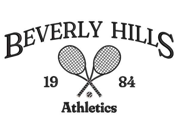 Cities and Countries-Inspired Beverly Hills Embroidery Design File main image - This Cities and Countries embroidery designs files featuring Beverly Hills from Cities and Countries. Digital download in DST & PES formats. High-quality machine embroidery patterns by EmbroPlex.