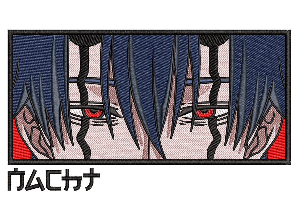 Anime-Inspired Nacht Faust Embroidery Design File main image - This anime embroidery designs files featuring Nacht Faust from Black Clover. Digital download in DST & PES formats. High-quality machine embroidery patterns by EmbroPlex.